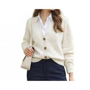 NEW TOMMY BAHAMA cabana solstice cardigan in coconut